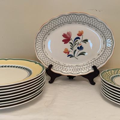 Villeroy & Boch - French Garden Vienne Plates & Nikko Platter
