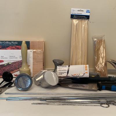 Assortment of Grilling Accessories