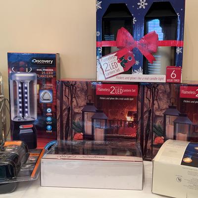 Assortment of Electric Candles & More