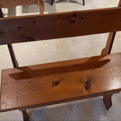 Wooden Bench