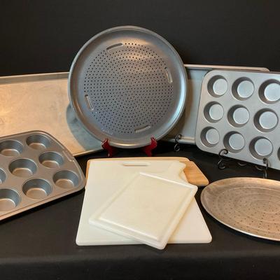 Getting It Ready- Baking Pans And Cutting Boards 