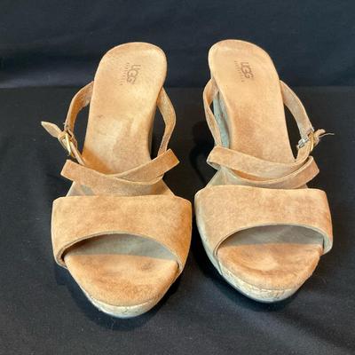 UGG Ladies Cork Wedge Heels