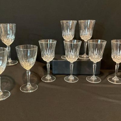 Cristal D’Arques Crystal Wine Glasses