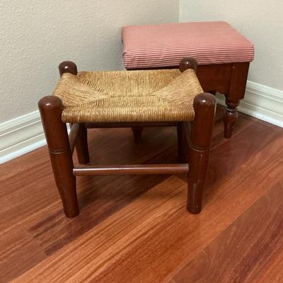 Small Stools Pair