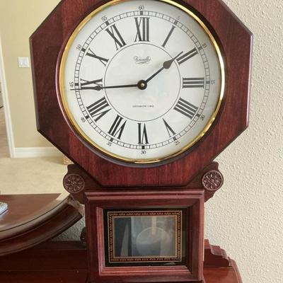 Versailles Sentinel Mediterranean Lorgnette Wall Clock