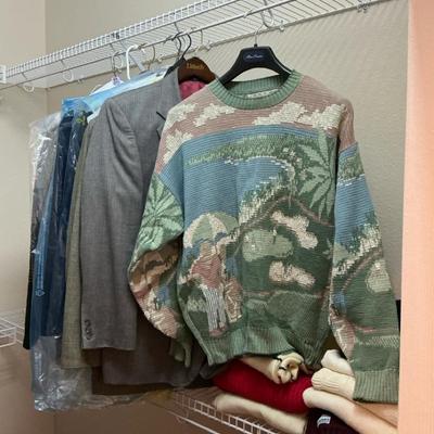 Men’s Sweaters & Suit Jackets