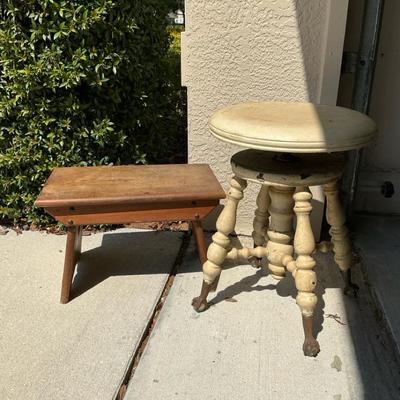VTG Stools - Claw Foot