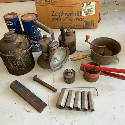 VTG Railroad Collectibles - Carbide Lamp