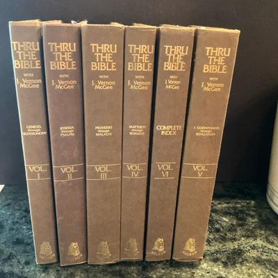 Thru The Bible Vol I-VI Set Of 6 Vernon McGee
