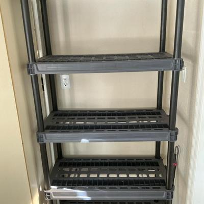 Heavy Duty Plastic Shelving #1