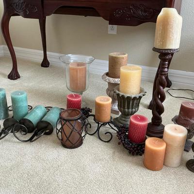 Candles And Assorted Holders