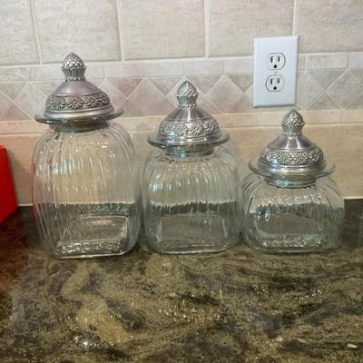 Artland Glass Canisters 