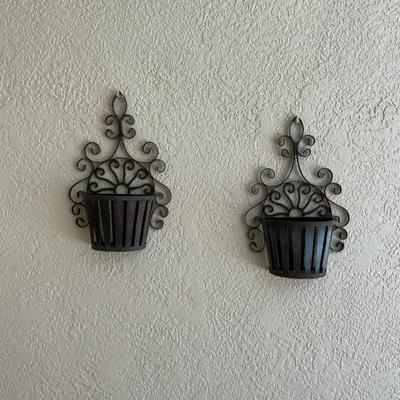 Hanging Metal Planters