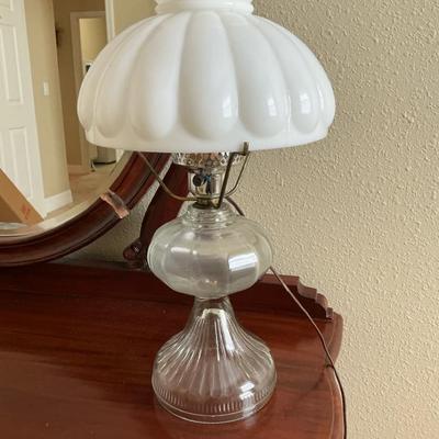 Oil To Electric Lamp