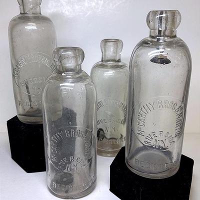 Antique "McCarthy Bros. & Martin" Glass Bottles #4
