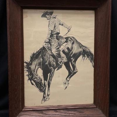 “Sun Fischer” By Frederic Remington 
