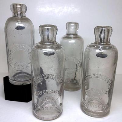 Antique "McCarthy Bros. & Martin" Glass Bottles #5