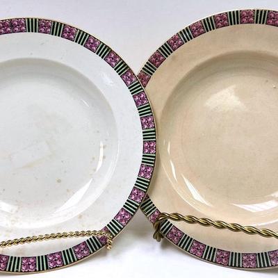 “Societe Ceramique” Soup Bowls