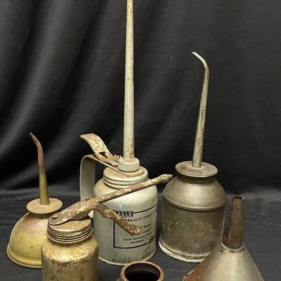Vintage Oil Cans