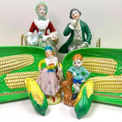 Vintage Corn Dishes and More