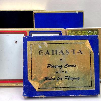 “Canasta” Poker Card Deck and More