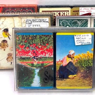 Vintage Poker Card Assortment 