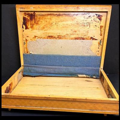 Vintage Flatware Storage Chest 