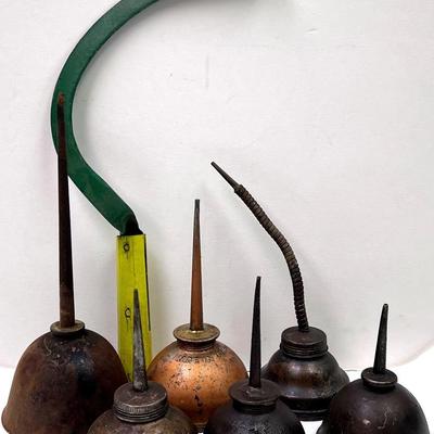 Antique Oil Cans and More