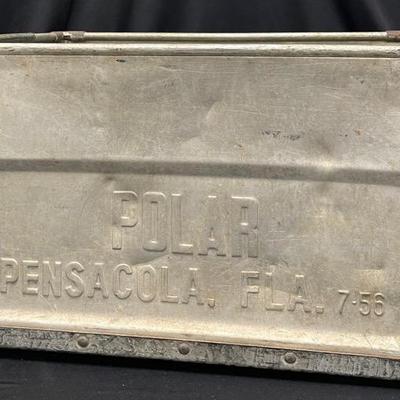 Vintage Grocery Store Metal Box