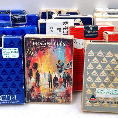 “Delta Airlines” Playing Card Assortment