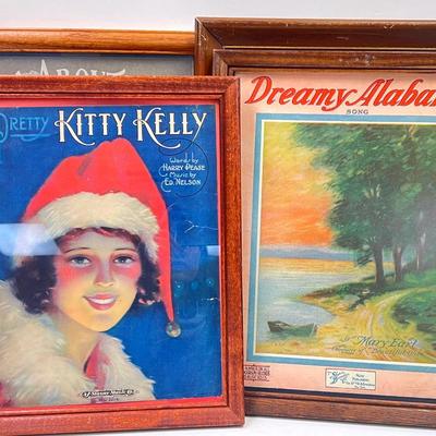 “Goodbye France” Vintage Sheet Music and More