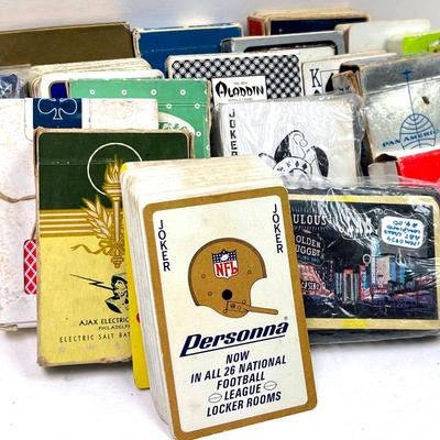 Assortment of Vintage Playing Cards