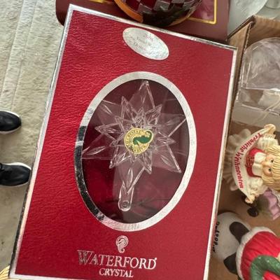 Waterford crystal ornament 