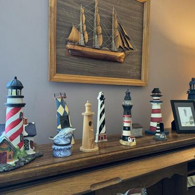 A collection of lighthouses