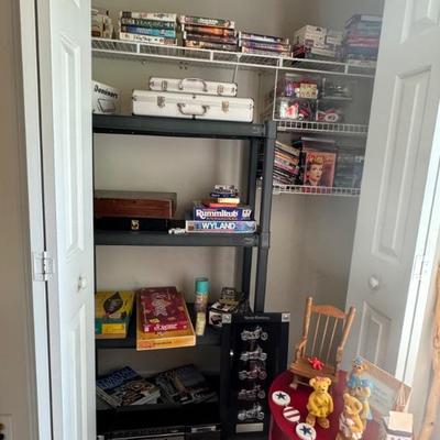 Games and Disney DVD’s