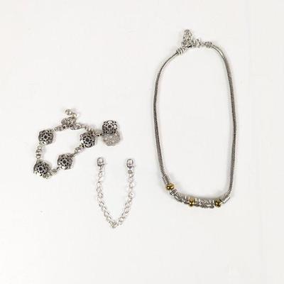Lot #79 - Brighton Assorted Silver Plated Jewelry Lot