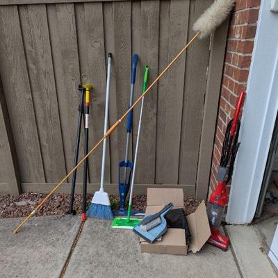 Lot #209 - Assorted Cleaning Tools and Vacuum