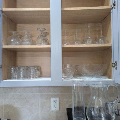 Lot #36 - Mixed Crystal and Glassware Auction Lot