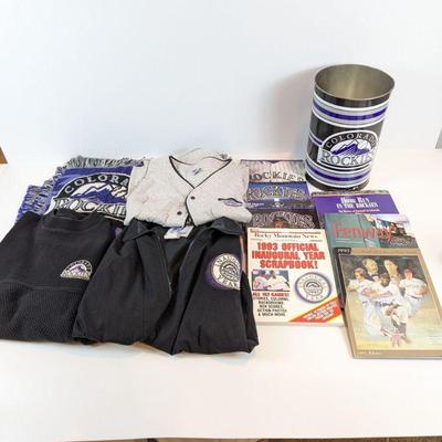 Lot #124 - Colorado Rockies Memorabilia Lot