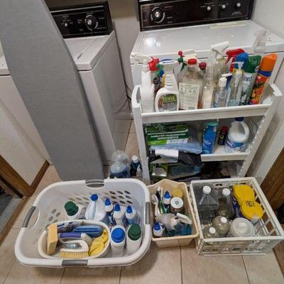 Lot #208 - Household Cleaning Supplies