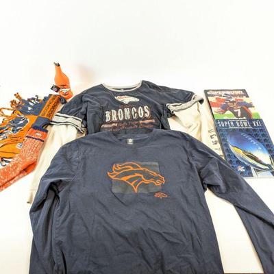 Lot #122 - Denver Broncos NFL Merchandise Lot