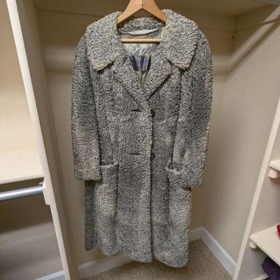 Lot #117 - Vintage A. Fisher Gray Fur Coat