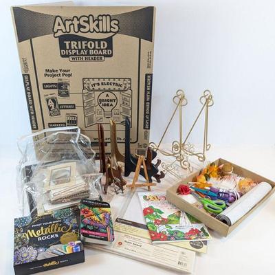 Lot #187 - Arts and Crafts Supplies Lot