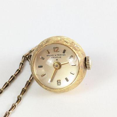 Lot #76 - Baume & Mercier Vintage Pendant Watch