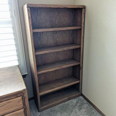 Lot #93 - Vintage Oak Bookshelves