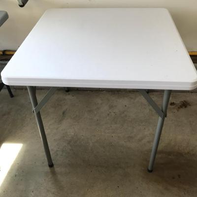 Folding Card Table