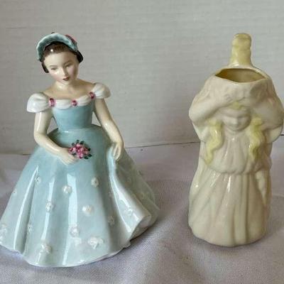 Vintage Figurines From Royal Doulton And Belleek