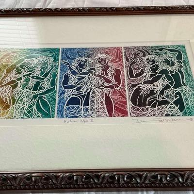 Signed Print By David Warren