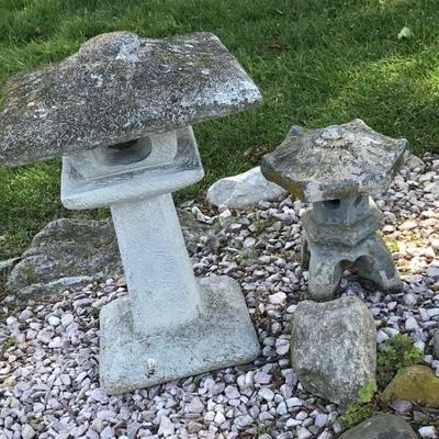 2 Concrete Pagodas