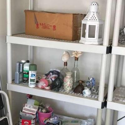 Six Tier Plastic Shelving Unit Lot 3